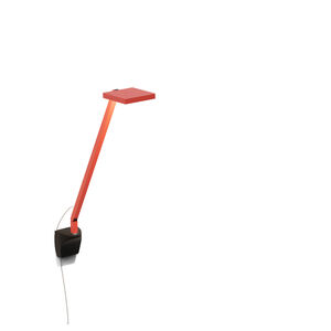 Focaccia Solo 16.75 inch 7.00 watt Matte Fire Red Desk Lamp Portable Light